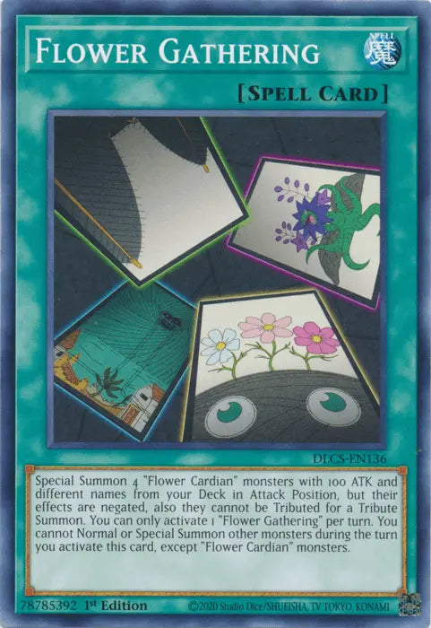 Flower Gathering [DLCS-EN136] Common - Doe's Cards
