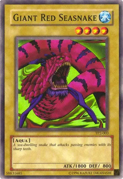 Giant Red Seasnake [TP2-003] Super Rare - Doe's Cards