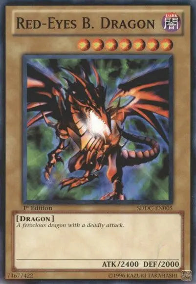 Red-Eyes B. Dragon [SDDC-EN005] Common - Doe's Cards