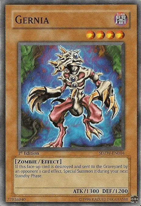 Gernia [SDZW-EN004] Common - Doe's Cards