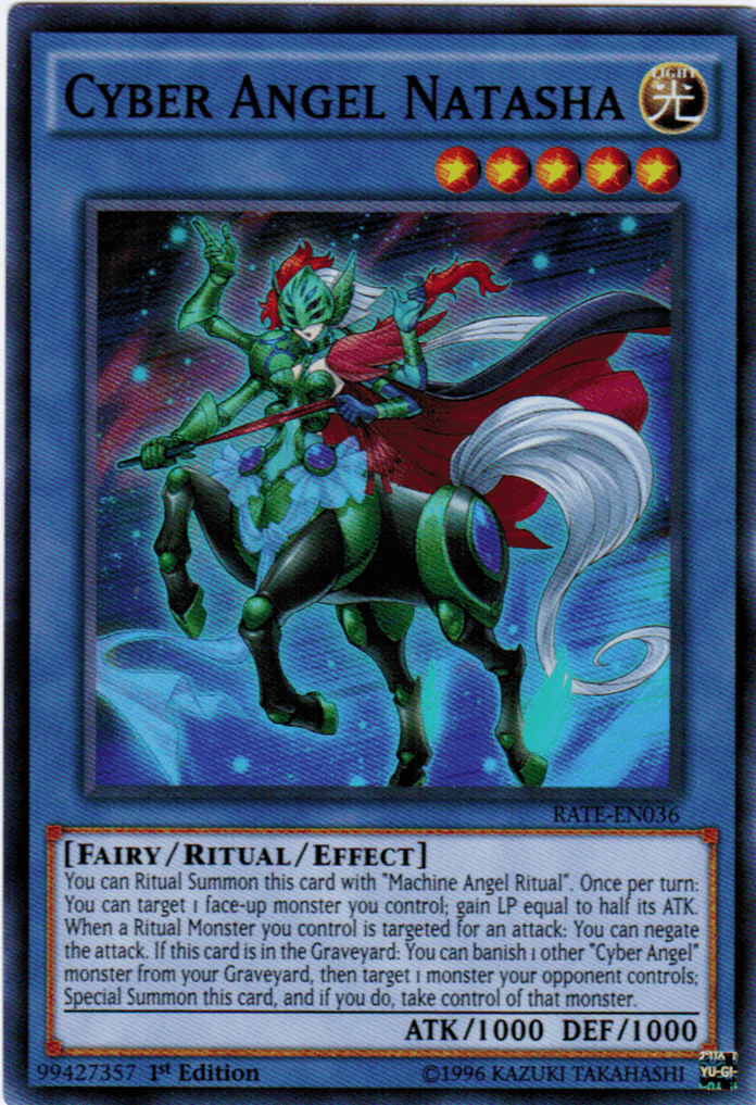 Cyber Angel Natasha [RATE-EN036] Super Rare - Doe's Cards