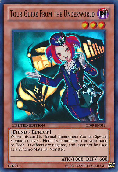 Tour Guide From the Underworld [CT09-EN013] Super Rare - Doe's Cards