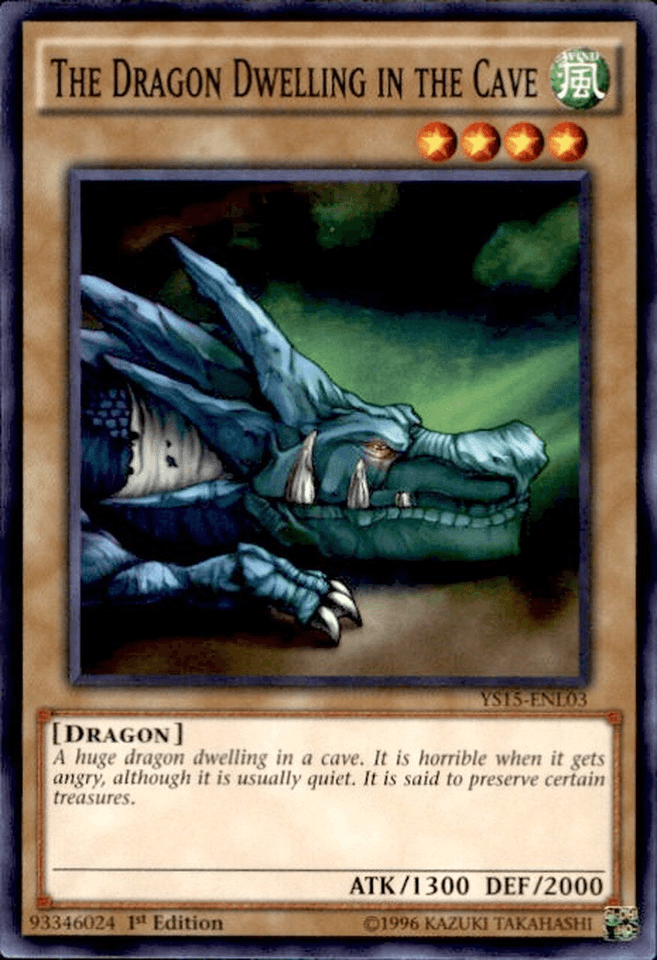 The Dragon Dwelling in the Cave [YS15-ENL03] Common - Doe's Cards