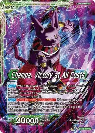Champa // Champa, Victory at All Costs (BT16-047) [Realm of the Gods] - Doe's Cards