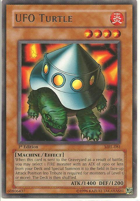 UFO Turtle [MRL-081] Rare - Doe's Cards