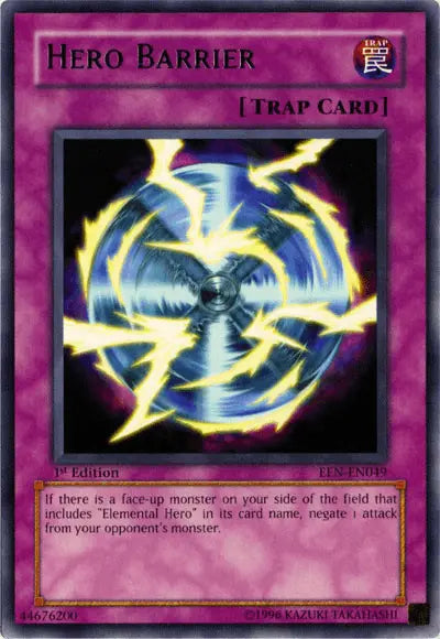 Hero Barrier [EEN-EN049] Rare - Doe's Cards