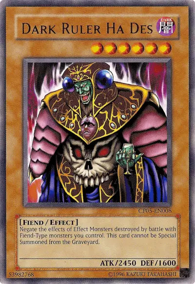 Dark Ruler Ha Des [CP05-EN008] Rare - Doe's Cards