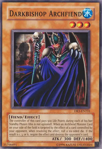 Darkbishop Archfiend [DR1-EN231] Common - Doe's Cards