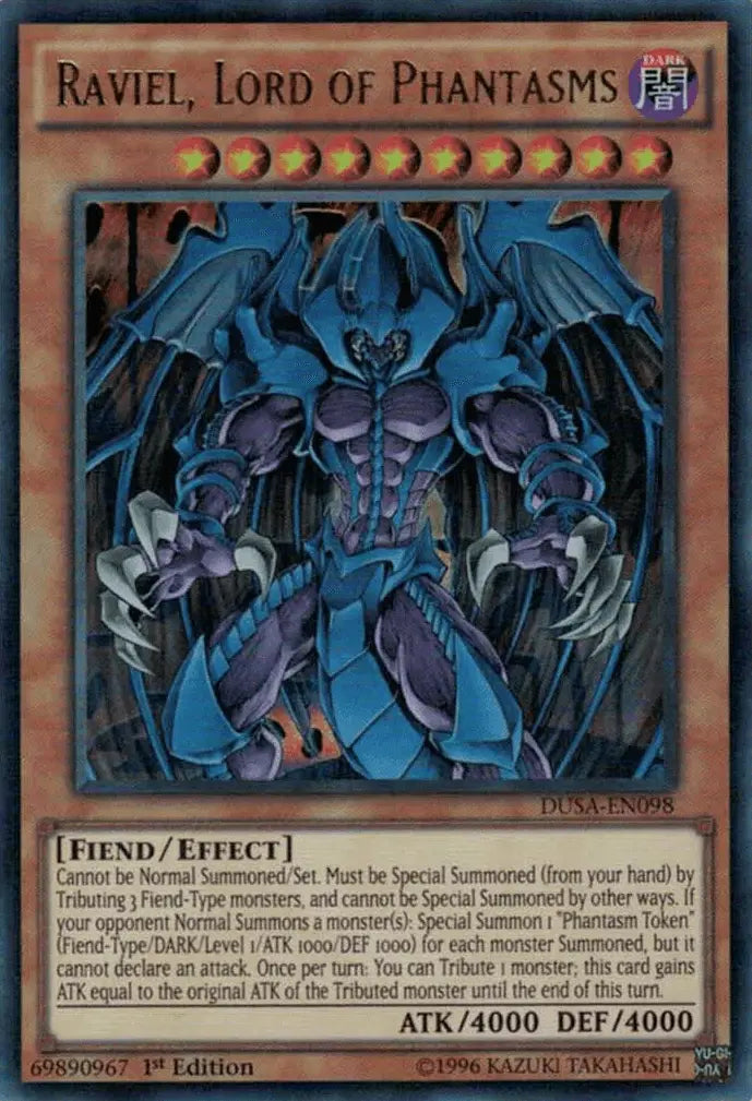 Raviel, Lord of Phantasms [DUSA-EN098] Ultra Rare - Doe's Cards