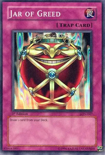 Jar of Greed [LON-047] Super Rare - Doe's Cards