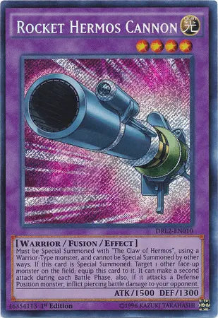 Rocket Hermos Cannon [DRL2-EN010] Secret Rare - Doe's Cards