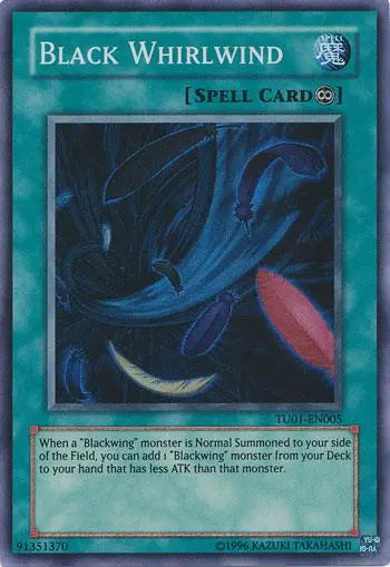 Black Whirlwind [TU01-EN005] Super Rare - Doe's Cards