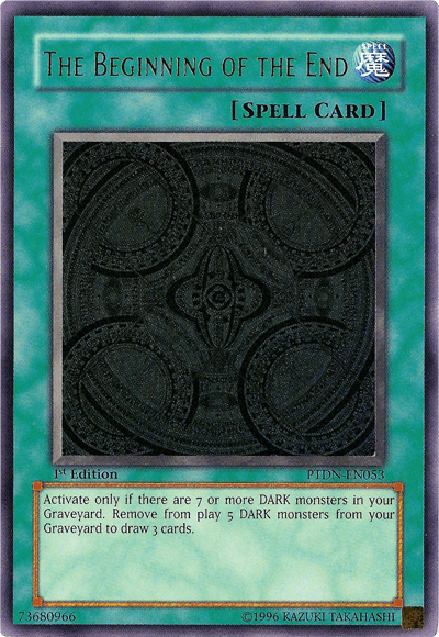 The Beginning of the End [PTDN-EN053] Ultra Rare - Doe's Cards