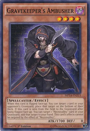 Gravekeeper's Ambusher [MP14-EN213] Common - Doe's Cards