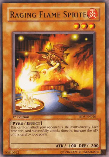 Raging Flame Sprite [RDS-EN020] Common - Doe's Cards