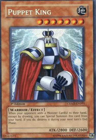 Puppet King [CRMS-EN093] Secret Rare - Doe's Cards