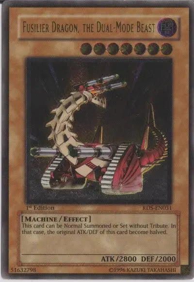 Fusilier Dragon, the Dual-Mode Beast [RDS-EN031] Ultimate Rare - Doe's Cards