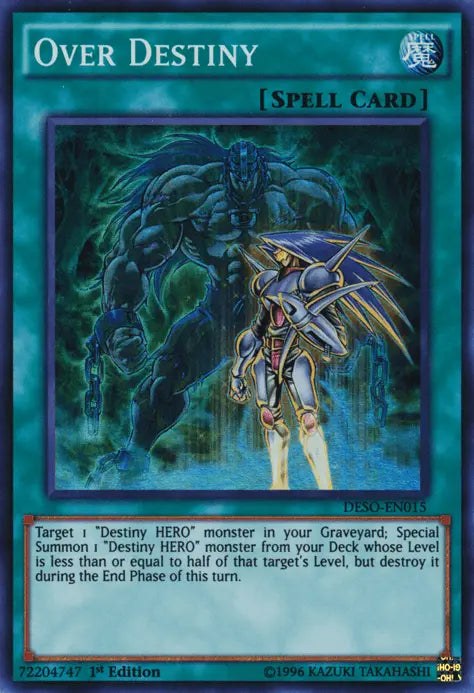 Over Destiny [DESO-EN015] Super Rare - Doe's Cards