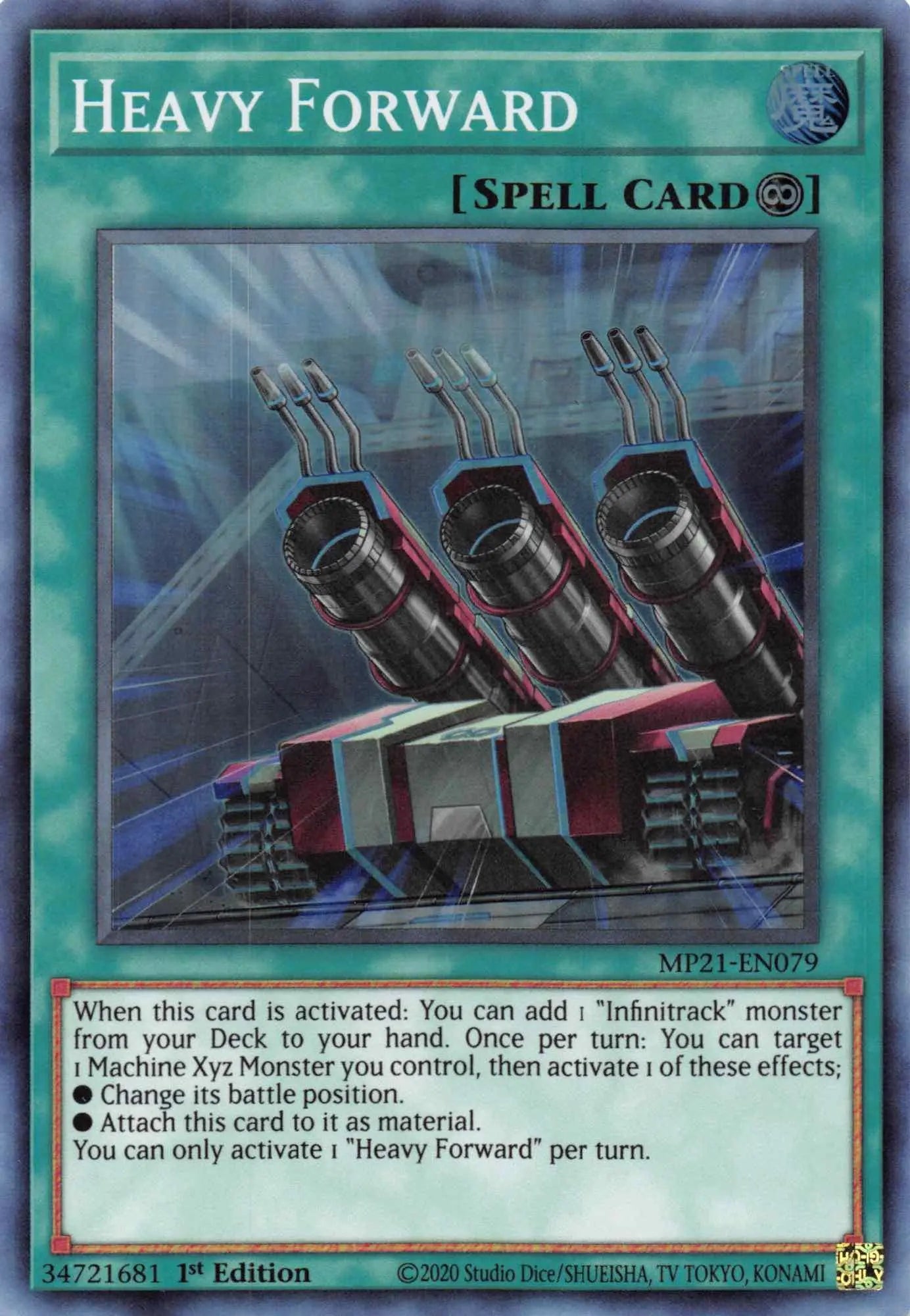 Heavy Forward [MP21-EN079] Super Rare - Doe's Cards
