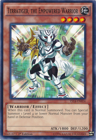 Terratiger, the Empowered Warrior [YS14-EN014] Common - Doe's Cards