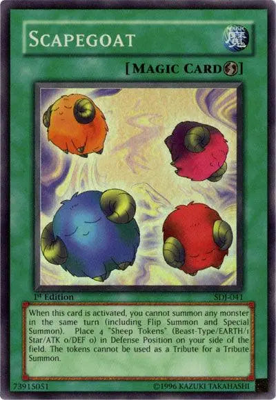 Scapegoat [SDJ-041] Super Rare - Doe's Cards