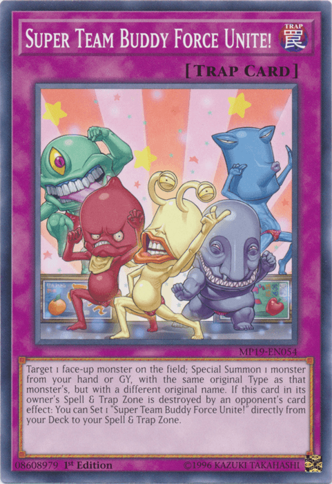 Super Team Buddy Force Unite! [MP19-EN054] Common - Doe's Cards