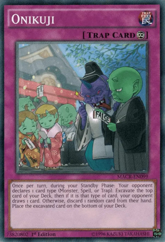 Onikuji [MACR-EN099] Common - Doe's Cards