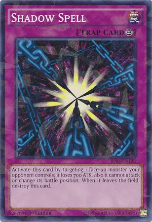 Shadow Spell [BP03-EN198] Shatterfoil Rare - Doe's Cards