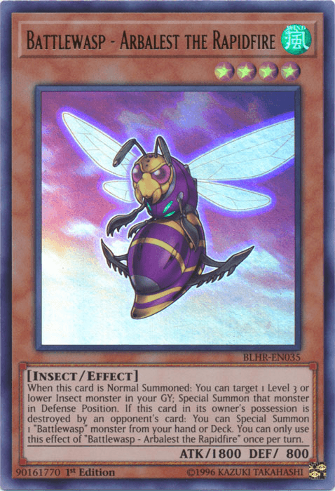 Battlewasp - Arbalest the Rapidfire [BLHR-EN035] Ultra Rare - Doe's Cards