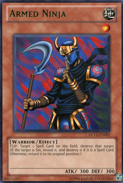 Armed Ninja (Green) [DL13-EN001] Rare - Doe's Cards