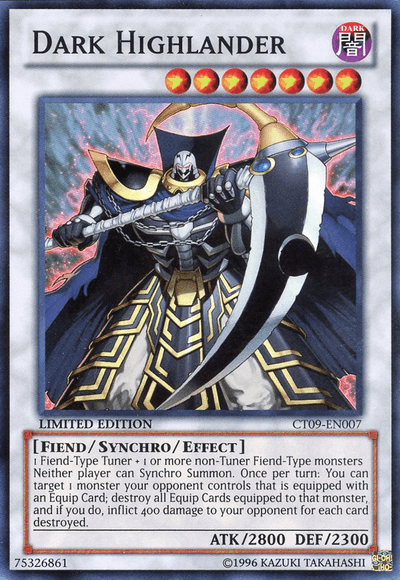 Dark Highlander [CT09-EN007] Super Rare - Doe's Cards