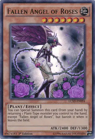 Fallen Angel of Roses [LC5D-EN094] Ultra Rare - Doe's Cards