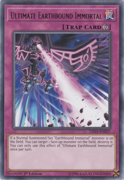 Ultimate Earthbound Immortal [LED5-EN027] Rare - Doe's Cards