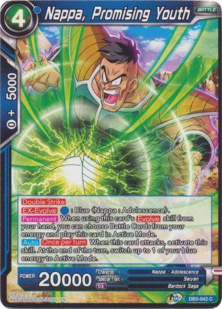 Nappa, Promising Youth (DB3-042) [Giant Force] - Doe's Cards