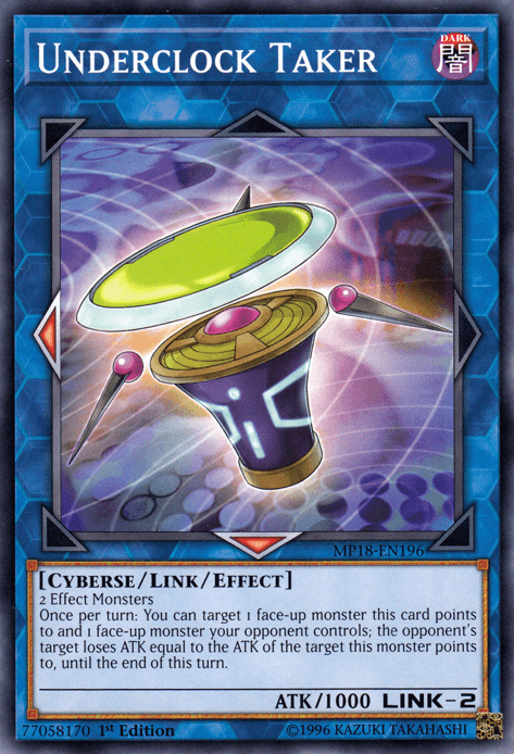 Underclock Taker [MP18-EN196] Common - Doe's Cards