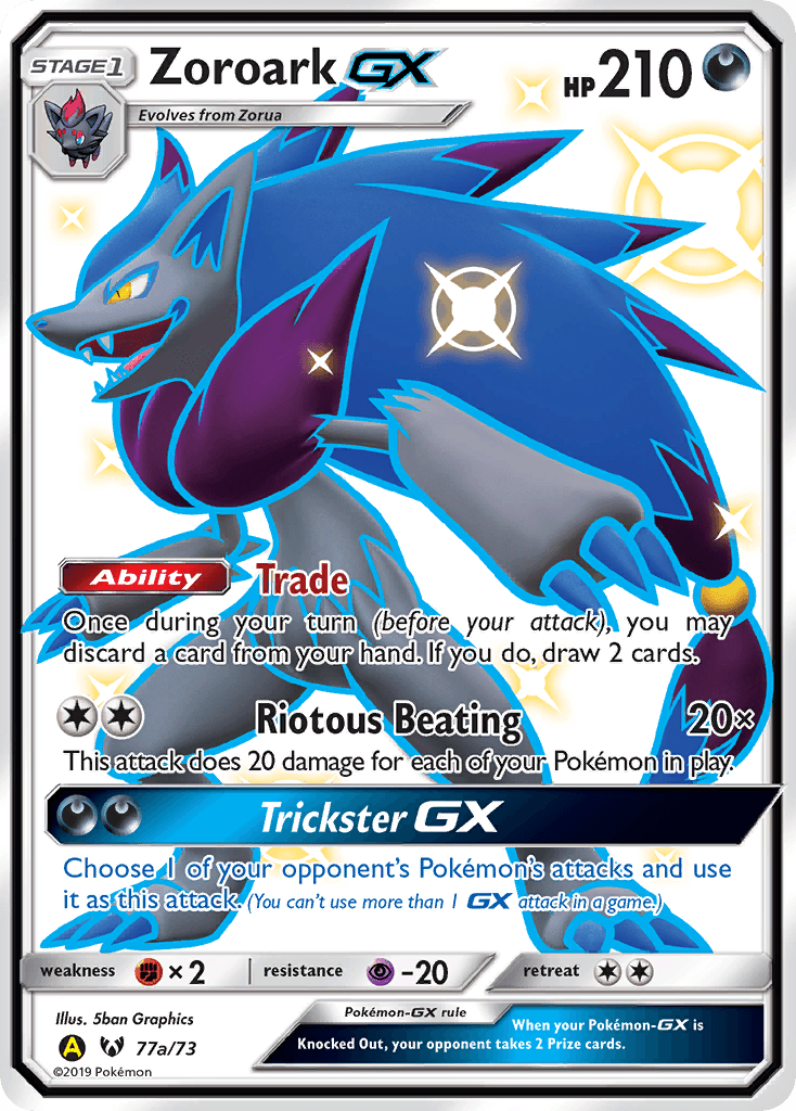 Zoroark GX (77a/73) [Alternate Art Promos] - Doe's Cards