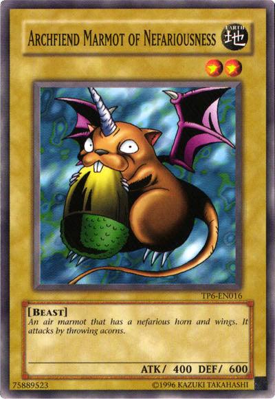 Archfiend Marmot of Nefariousness [TP6-EN016] Common - Doe's Cards