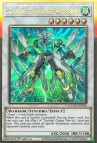 Stardust Charge Warrior [MAGO-EN029] Gold Rare - Doe's Cards