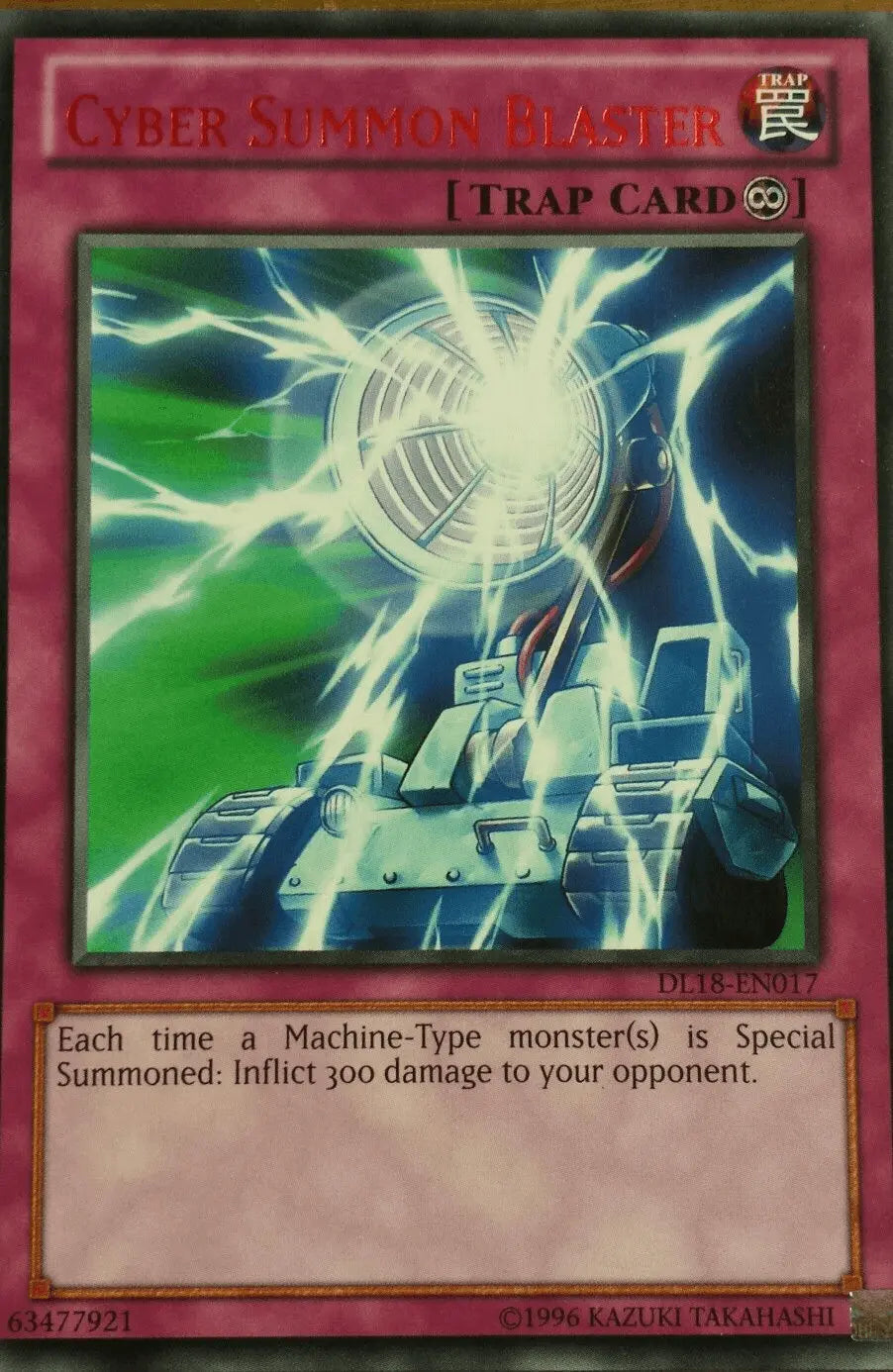 Cyber Summon Blaster (Red) [DL18-EN017] Rare - Doe's Cards