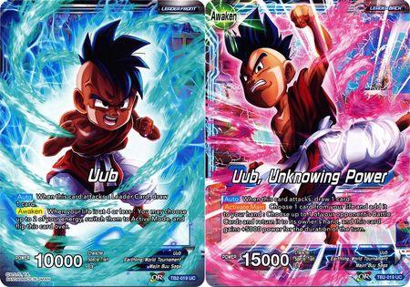 Uub // Uub, Unknowing Power (TB2-019) [World Martial Arts Tournament] - Doe's Cards