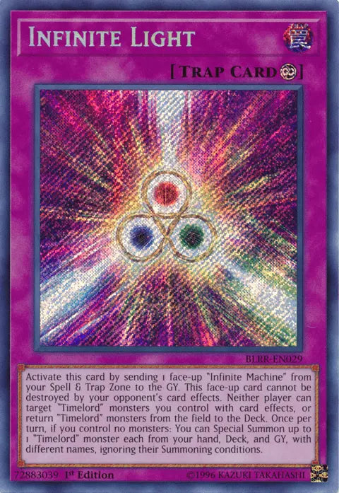 Infinite Light [BLRR-EN029] Secret Rare - Doe's Cards