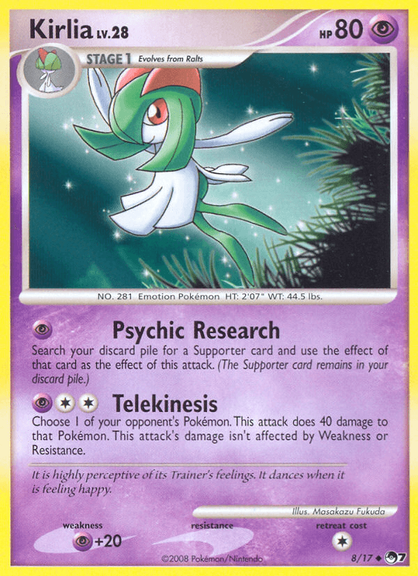 Kirlia (8/17) [POP Series 7] - Doe's Cards