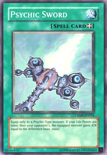 Psychic Sword [CRMS-EN054] Common - Doe's Cards