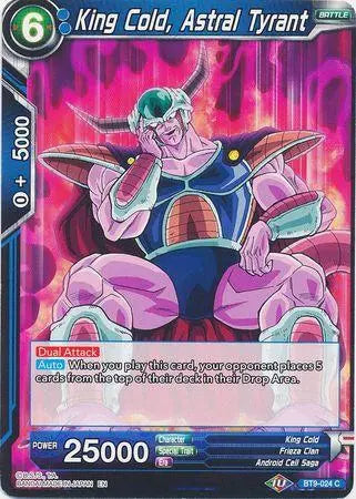 King Cold, Astral Tyrant (BT9-024) [Universal Onslaught] - Doe's Cards