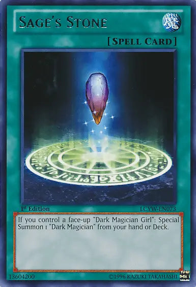 Sage's Stone [LCYW-EN073] Rare - Doe's Cards