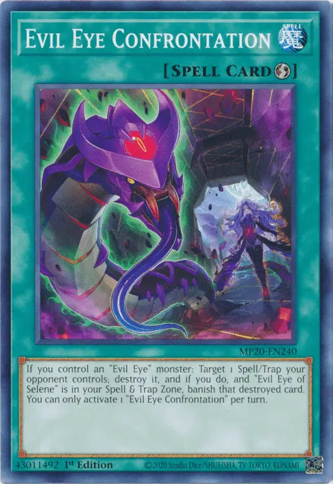 Evil Eye Confrontation [MP20-EN240] Common - Doe's Cards