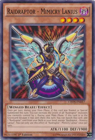 Raidraptor - Mimicry Lanius [CROS-EN017] Common - Doe's Cards