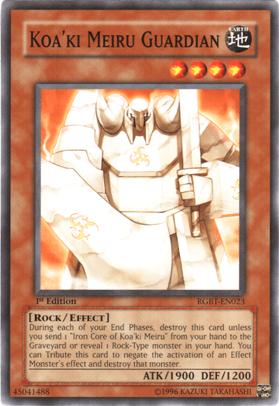 Koa'ki Meiru Guardian [RGBT-EN023] Common - Doe's Cards