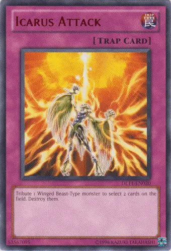 Icarus Attack (Red) [DL11-EN020] Rare - Doe's Cards