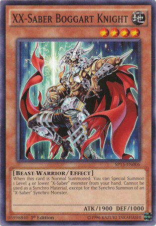 XX-Saber Boggart Knight [SP15-EN006] Common - Doe's Cards